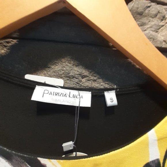 *SALE* NWT Layered Bright Patrizia Luca Dual Piece Artsy Top Size S - M - Picture 4 of 9